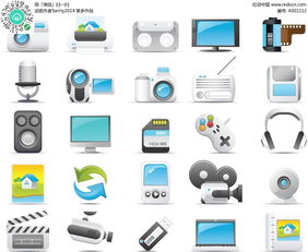 卡通電子產品矢量素材ai免費下載 編號4001112 紅動網